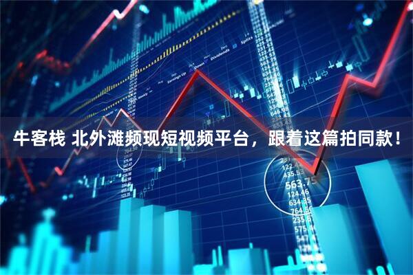 牛客栈 北外滩频现短视频平台，跟着这篇拍同款！